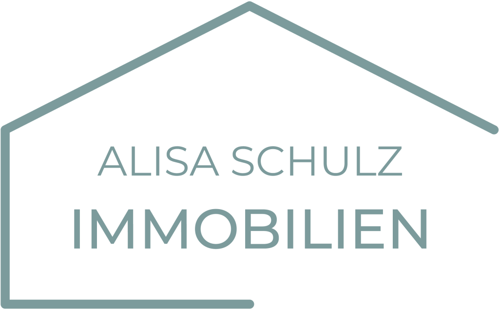 ALSIA SCHULZ IMMOBILIEN in einem grafischen Haus, das unten und nach rechts geöffnet ist